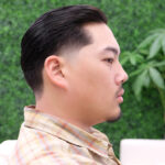 Dapper haircut on an mgx barbers client